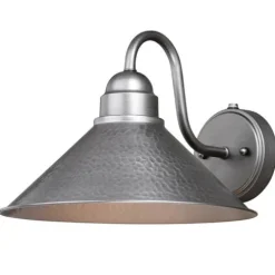Wholesale Patriot Lighting® Outland Brushed Pewter Outdoor Wall Light