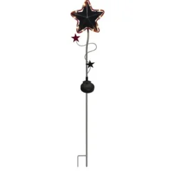 Wholesale Patriot Lighting® Solar Intergrated Led Patriotic Flag/Star Landscape Light – Assorted