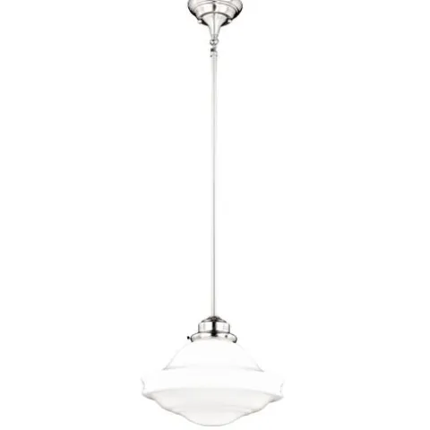 Wholesale Patriot Lighting® Huntley Satin Nickel 1 Light Pendant