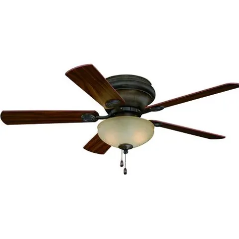 Wholesale Patriot Lighting™ Camden Ii 42″ Aged Walnut Indoor Led Ceiling Fan