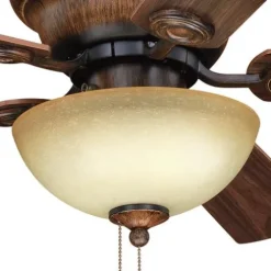 Wholesale Patriot Lighting™ Camden Ii 42″ Aged Walnut Indoor Led Ceiling Fan