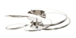 Wholesale Patriot Lighting® Turin Polished Chrome Integrated Led Flush Mount Ceiling Light
