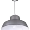 Wholesale Patriot Lighting® 14.38″ Pewter Traditional Incandescent Suspended Ceiling Light