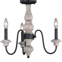 Wholesale Patriot Lighting® Georgetown Oil Burnished Bronze Semi-Flush Mount Ceiling Light