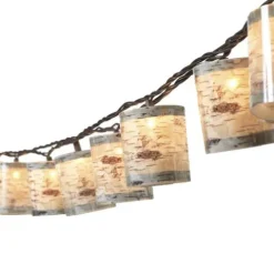 Wholesale Patriot Lighting® 8′ 10-Light Birch Bark String Light