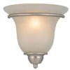 Wholesale Patriot Lighting® Monrovia 1-Light Brushed Nickel Indoor Wall Light