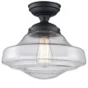 Wholesale Patriot Lighting® Demi Bronze 1-Light Semi-Flush Mount Ceiling Light