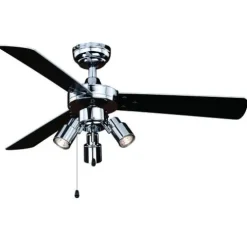Wholesale Patriot Lighting™ Jette Iii 42″ Chrome Indoor Led Ceiling Fan