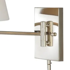 Wholesale Patriot Lighting® Chapeau Polished Nickel Wall Light