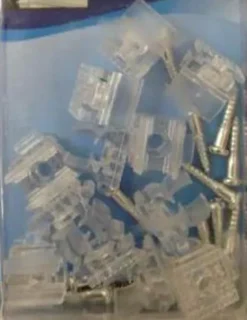 Wholesale Patriot Lighting® Clear Rope Light Clips – 12 Pk