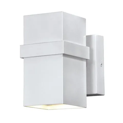 Wholesale Patriot Lighting® Architecture Painted Satin Nickel Integrated Led Outdoor Wall Light