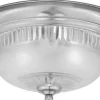 Wholesale Patriot Lighting® Renais Satin Nickel 2-Light Flush Mount Ceiling Light