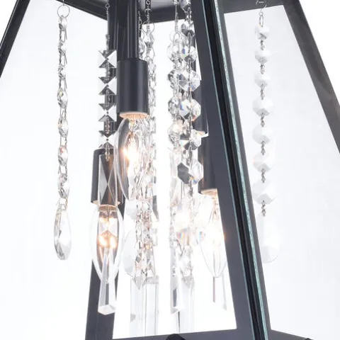 Wholesale Patriot Lighting® Tremont Matte Black 4 Light Pendant