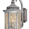Wholesale Patriot Lighting® Valencia Gilded Silver Outdoor Wall Light