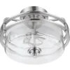 Wholesale Patriot Lighting® Joska Brushed Nickel 2-Light Semi-Flush Mount Ceiling Light