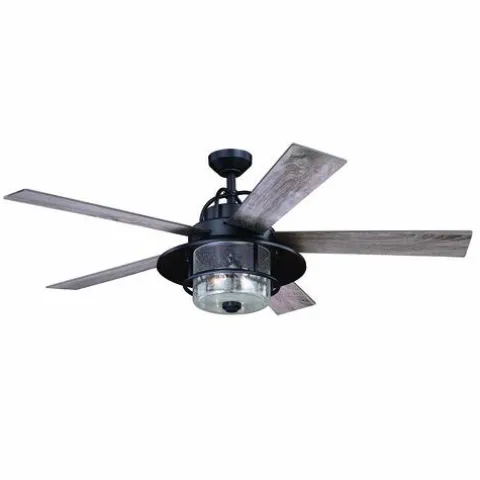 Wholesale Patriot Lighting™ Wilmington 56″ New Bronze Led Outdoor Ceiling Fan